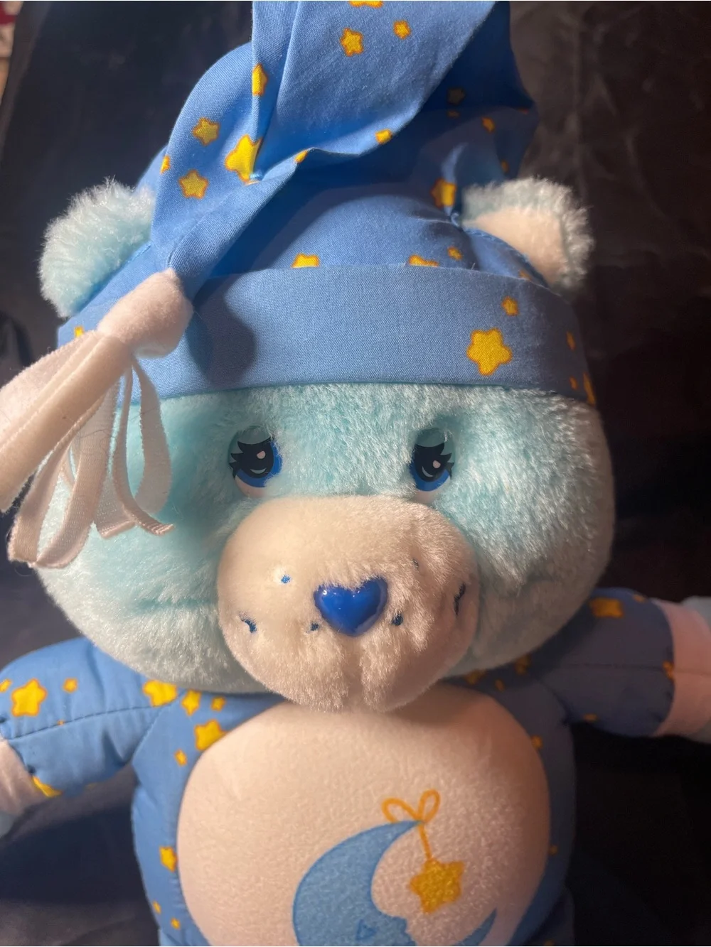 Care Bears Blue Star Nighttime Cuddly Bear Plush